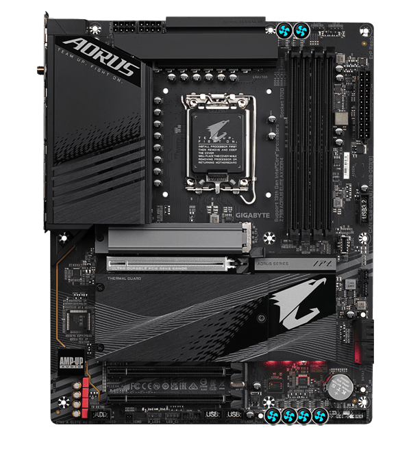 Материнская плата Gigabyte Z790 A ELITE — для бизнеса и офиса Материнская плата Gigabyte Z790 A ELITE — для бизнеса и офиса