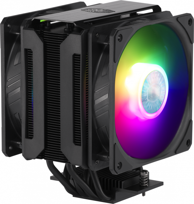 Кулер для процессора Cooler Master MasterAir MA612 Stealth ARGB — для бизнеса и офиса Кулер для процессора Cooler Master MasterAir MA612 Stealth ARGB — для бизнеса и офиса