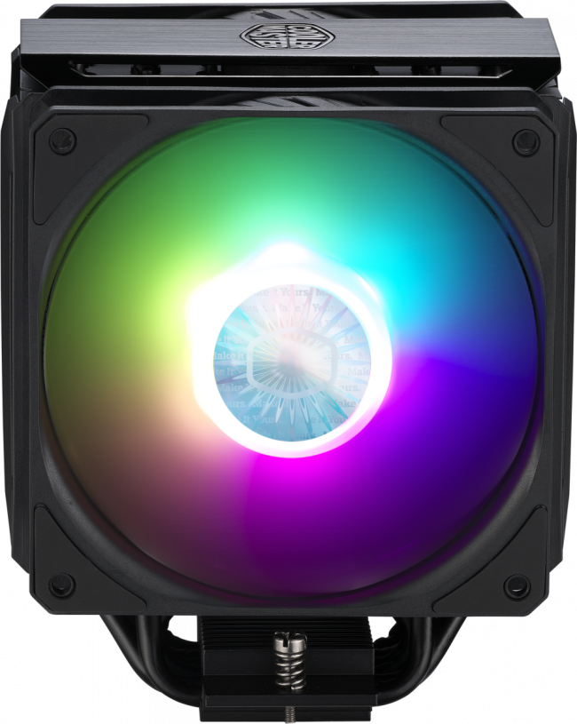 Кулер для процессора Cooler Master MasterAir MA612 Stealth ARGB — для бизнеса и офиса Кулер для процессора Cooler Master MasterAir MA612 Stealth ARGB — для бизнеса и офиса