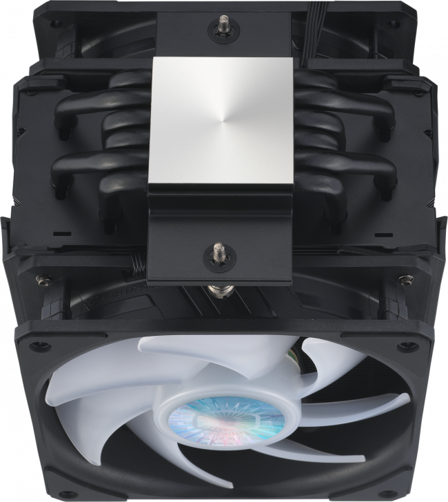 Кулер для процессора Cooler Master MasterAir MA612 Stealth ARGB — для бизнеса и офиса Кулер для процессора Cooler Master MasterAir MA612 Stealth ARGB — для бизнеса и офиса