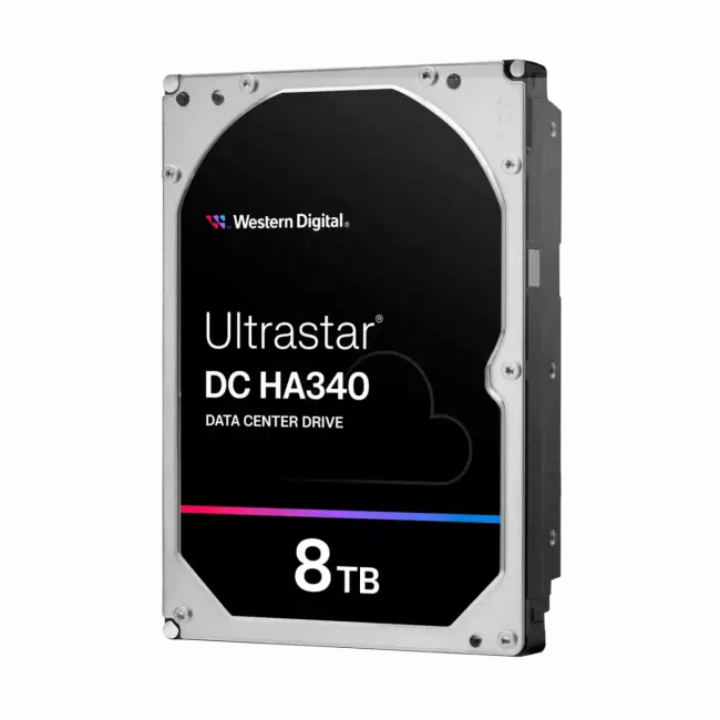 Жесткий диск WD SATA Server 8Tb Ultrastar DC HA340 (WUS721208BLE604) — для бизнеса и офиса Жесткий диск WD SATA Server 8Tb Ultrastar DC HA340 (WUS721208BLE604) — для бизнеса и офиса