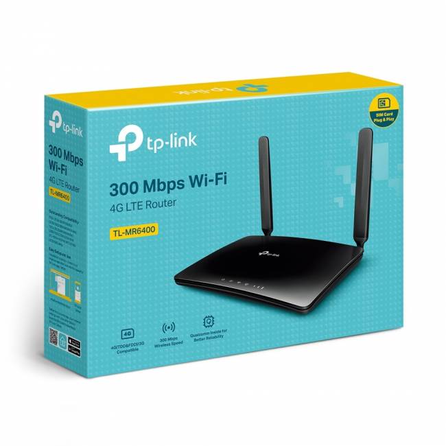 Маршрутизатор LTE TP-Link TL-MR6400 — для бизнеса и офиса Маршрутизатор LTE TP-Link TL-MR6400 — для бизнеса и офиса
