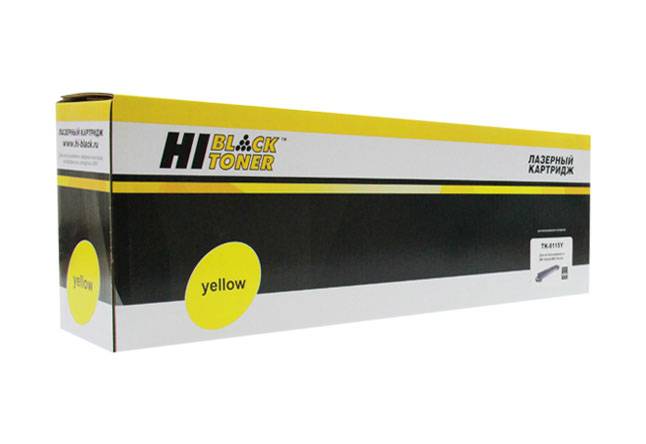 Тонер-картридж Hi-Black (HB-TK-8115Y) для Kyocera Ecosys M8124cidn/M8130cidn, Y, 6K — для бизнеса и офиса Тонер-картридж Hi-Black (HB-TK-8115Y) для Kyocera Ecosys M8124cidn/M8130cidn, Y, 6K — для бизнеса и офиса