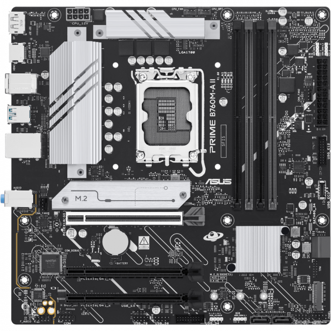 Материнская плата ASUS PRIME B760M-A II-CSM (90MB1NG0-M0EAYC) — для бизнеса и офиса Материнская плата ASUS PRIME B760M-A II-CSM (90MB1NG0-M0EAYC) — для бизнеса и офиса