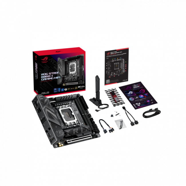 Материнская плата ROG STRIX B860-I GAMING WIFI — для бизнеса и офиса