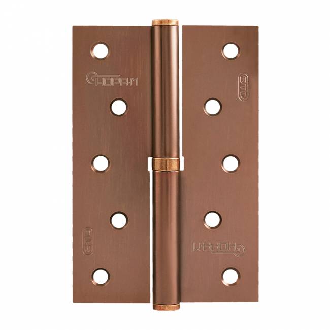 Петля левая/правая 750-5' STD (120*80*2,5) без колп. старая медь левая — для бизнеса и офиса Петля левая/правая 750-5' STD (120*80*2,5) без колп. старая медь левая — для бизнеса и офиса