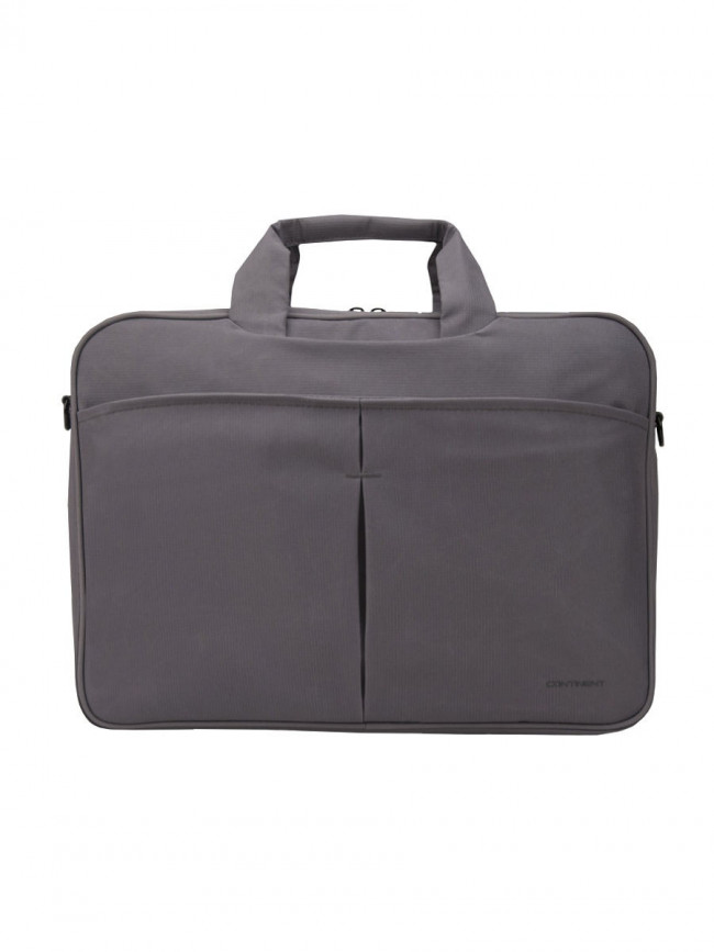 Сумка для ноутбука нейлон Continent CC-014 Grey — для бизнеса и офиса