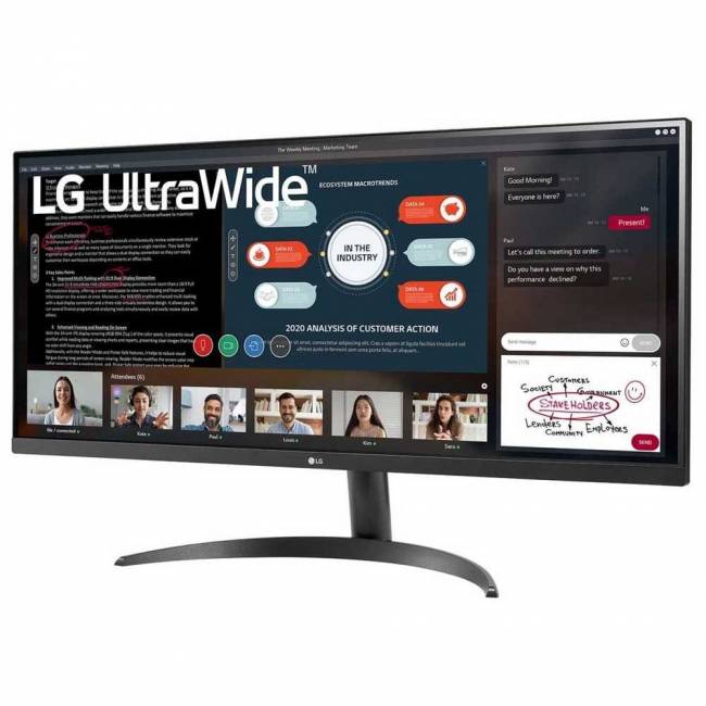 Монитор LG LCD 34WP500-B LG 34WP500-B — для бизнеса и офиса Монитор LG LCD 34WP500-B LG 34WP500-B — для бизнеса и офиса