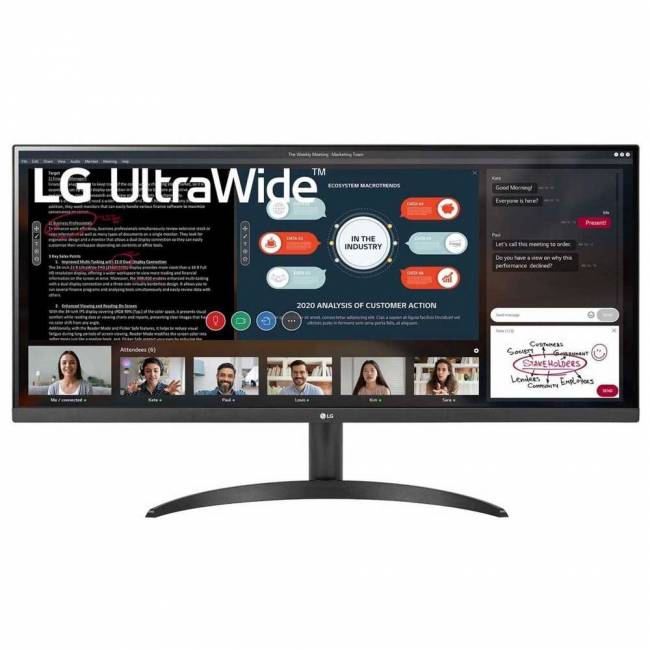 Монитор LG LCD 34WP500-B LG 34WP500-B — для бизнеса и офиса Монитор LG LCD 34WP500-B LG 34WP500-B — для бизнеса и офиса