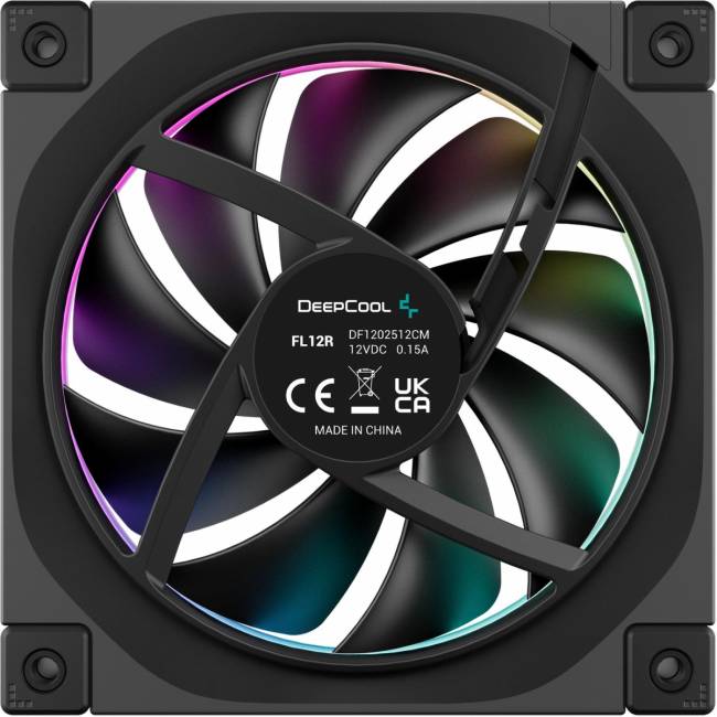 Вентилятор для корпуса Deepcool R-FL12R-BKAPN1-G — для бизнеса и офиса Вентилятор для корпуса Deepcool R-FL12R-BKAPN1-G — для бизнеса и офиса