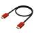 GCR Кабель 3.0m HDMI версия 2.0, HDR 4:2:2, Ultra HD, 4K 60 fps 60Hz/5K*30Hz, 3D, AUDIO, 18.0 Гбит/с, 28/28 AWG, OD7.3mm, тройной экран, черный, красные коннекторы, GCR-HM451-3.0m Greenconnect HDMI (m) 2.0 - HDMI (m) 2.0 3м красный — для бизнеса и офиса