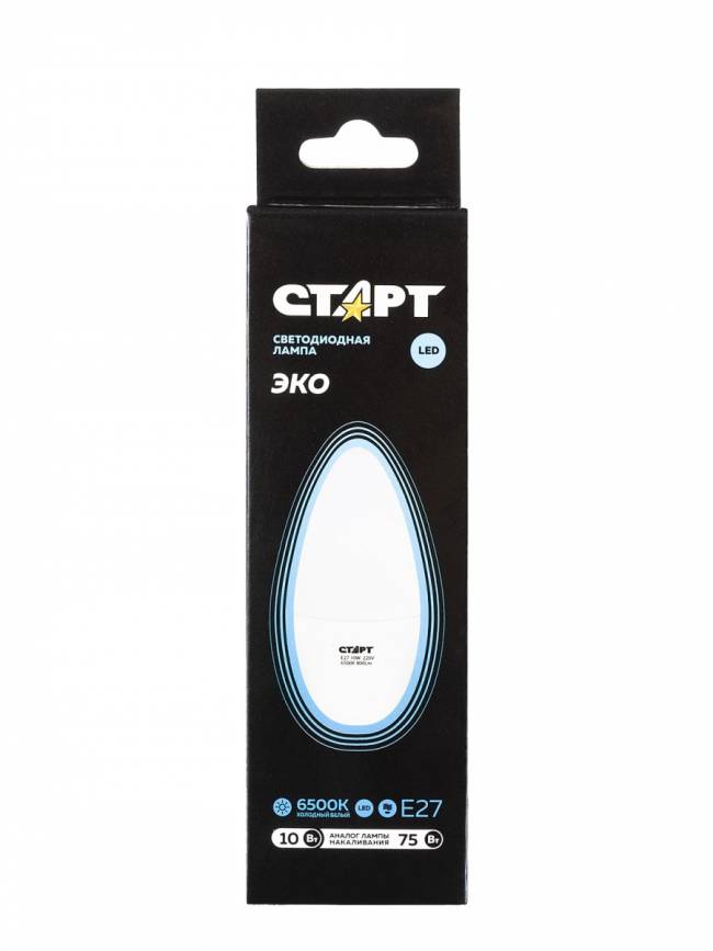 Лампа светодиодная СТАРТ свеча E27 10W 6500К Лампа светодиодная СТАРТ свеча E27 10W 6500К — для бизнеса и офиса Лампа светодиодная СТАРТ свеча E27 10W 6500К Лампа светодиодная СТАРТ свеча E27 10W 6500К — для бизнеса и офиса