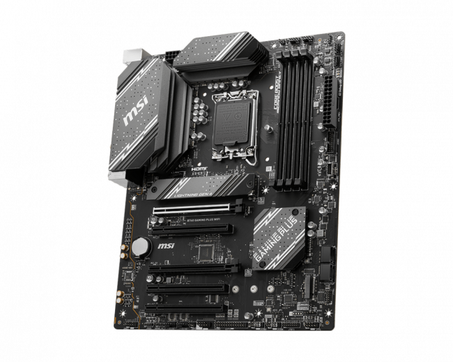 Материнская плата MSI B760 GAMING PLUS WIFI DDR4 — для бизнеса и офиса Материнская плата MSI B760 GAMING PLUS WIFI DDR4 — для бизнеса и офиса