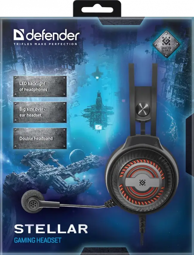 Defender Акустическая 2.0 система Stellar 6Вт, подсветка, питание от USB Defender 65043 — для бизнеса и офиса Defender Акустическая 2.0 система Stellar 6Вт, подсветка, питание от USB Defender 65043 — для бизнеса и офиса