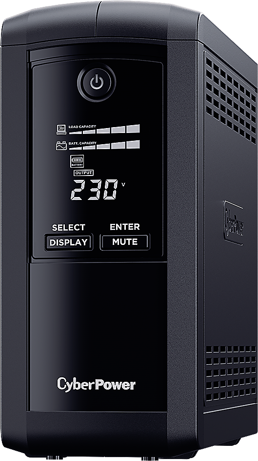 Источник бесперебойного питания CyberPower VP700EILCD — для бизнеса и офиса Источник бесперебойного питания CyberPower VP700EILCD — для бизнеса и офиса