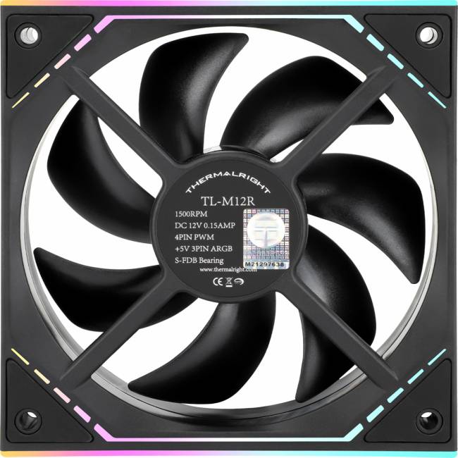 Кулер для корпуса Thermalright TL-M12R — для бизнеса и офиса