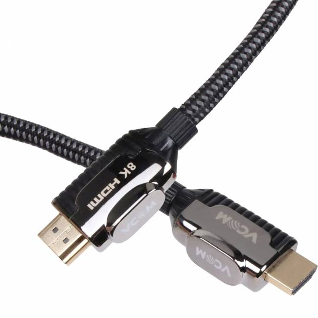 Кабель HDMI 19M/M,ver. 2.1, 8K@60 Hz 3m VCOM <CG864-3M> VCOM CG864-3M — для бизнеса и офиса