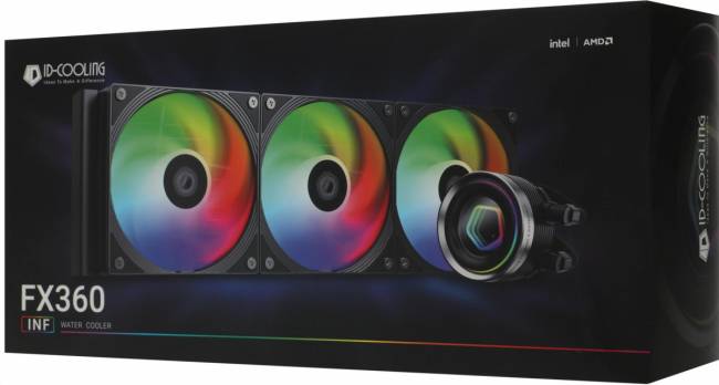 Система водяного охлаждения ID-COOLING FX360 INF — для бизнеса и офиса Система водяного охлаждения ID-COOLING FX360 INF — для бизнеса и офиса