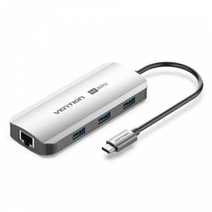 Мультифункциональный хаб Vention USB Type C 6 в 1 Vention TQHHB