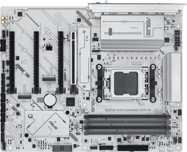 Материнская плата ASUS B650E MAX GAMING WIFI W — для бизнеса и офиса Материнская плата ASUS B650E MAX GAMING WIFI W — для бизнеса и офиса