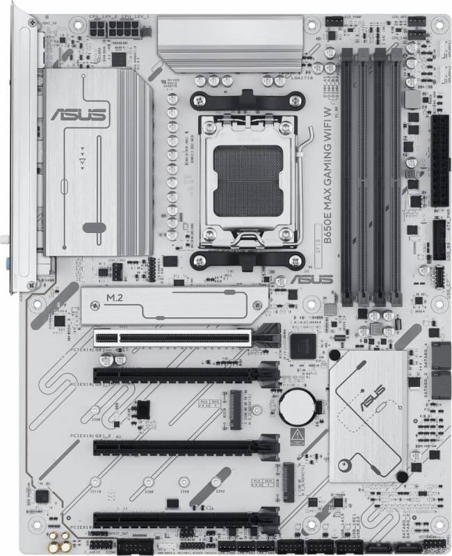 Материнская плата ASUS B650E MAX GAMING WIFI W — для бизнеса и офиса Материнская плата ASUS B650E MAX GAMING WIFI W — для бизнеса и офиса
