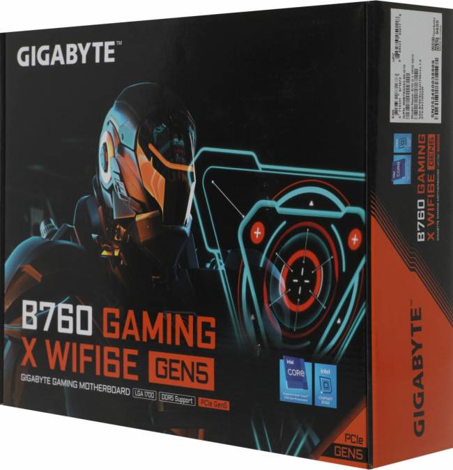 Материнская плата Gigabyte B760 G X WF6E GEN5 — для бизнеса и офиса Материнская плата Gigabyte B760 G X WF6E GEN5 — для бизнеса и офиса