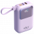 Портативный аккумулятор TOLT Lit LT-LL10T, 10000mAh, 22,5W, fast charging and PD, violet TÖLT LT-LL10T — для бизнеса и офиса Портативный аккумулятор TOLT Lit LT-LL10T, 10000mAh, 22,5W, fast charging and PD, violet TÖLT LT-LL10T — для бизнеса и офиса