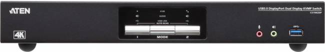 2-Поротовый USB3.0 4K DisplayPort Dual Display KVM переключатель ATEN CS1942DP — для бизнеса и офиса 2-Поротовый USB3.0 4K DisplayPort Dual Display KVM переключатель ATEN CS1942DP — для бизнеса и офиса