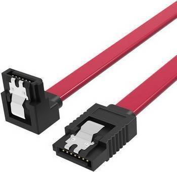 Кабель Vention SATA 3 M/SATA 3 M угол 90 с защелками, красный - 0.5 м Vention KDDRD — для бизнеса и офиса Кабель Vention SATA 3 M/SATA 3 M угол 90 с защелками, красный - 0.5 м Vention KDDRD — для бизнеса и офиса