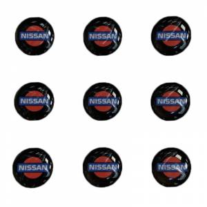 Логотип силиконовый 14 мм NISSAN