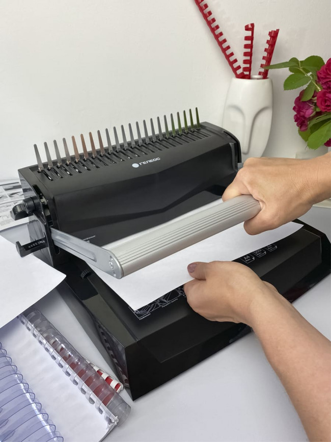 Переплетчик ГЕЛЕОС БП-22 Гелеос БП-22 — для бизнеса и офиса