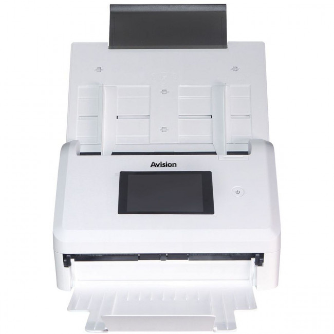 AN335WL Сетевой документ-сканер, цветной, двусторонний, 40 стр./мин, ADF 50, A4, сенсорный экран 4.3", USB 3.2, Ethernet, Wi-Fi, нагрузка 4 000 стр/день Avision 000-0981A-0KG — для бизнеса и офиса AN335WL Сетевой документ-сканер, цветной, двусторонний, 40 стр./мин, ADF 50, A4, сенсорный экран 4.3", USB 3.2, Ethernet, Wi-Fi, нагрузка 4 000 стр/день Avision 000-0981A-0KG — для бизнеса и офиса