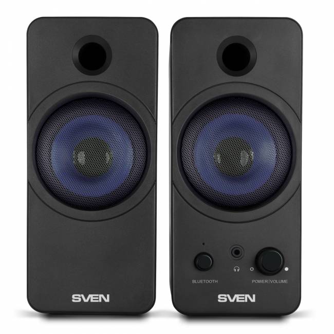 АС SVEN 431, чёрный, USB, акустическая система 2.0, мощность 2x3 Вт(RMS), Bluetooth Sven SV-016296 — для бизнеса и офиса АС SVEN 431, чёрный, USB, акустическая система 2.0, мощность 2x3 Вт(RMS), Bluetooth Sven SV-016296 — для бизнеса и офиса
