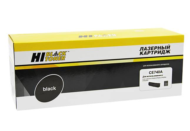 Картридж Hi-Black (HB-CE740A) для HP CLJ CP5220/5225/5225n/5225dn, Bk, 7K — для бизнеса и офиса Картридж Hi-Black (HB-CE740A) для HP CLJ CP5220/5225/5225n/5225dn, Bk, 7K — для бизнеса и офиса
