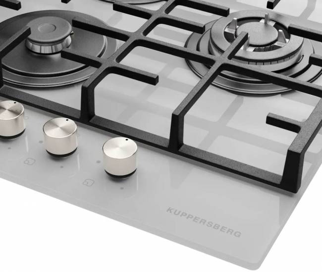 Газовая варочная поверхность Kuppersberg Kuppersberg FG 45 W — для бизнеса и офиса Газовая варочная поверхность Kuppersberg Kuppersberg FG 45 W — для бизнеса и офиса