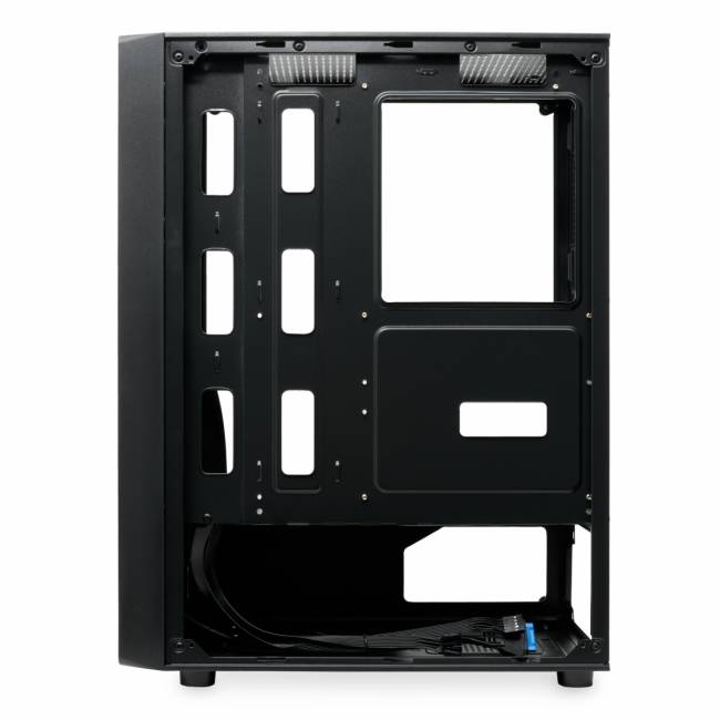 Корпус без блока питания HSPD M530-TGBK — для бизнеса и офиса Корпус без блока питания HSPD M530-TGBK — для бизнеса и офиса