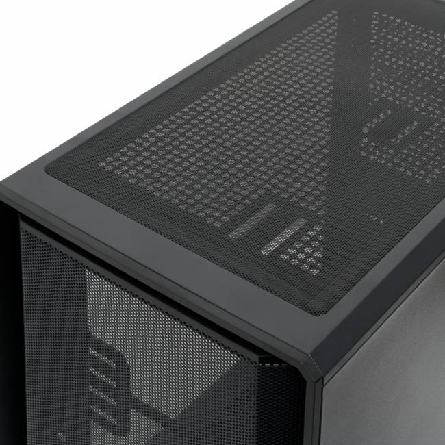 Корпус без блока питания HSPD M530-TGBK — для бизнеса и офиса Корпус без блока питания HSPD M530-TGBK — для бизнеса и офиса
