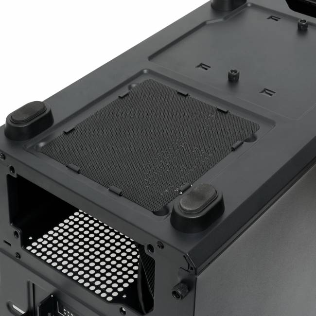 Корпус без блока питания HSPD M530-TGBK — для бизнеса и офиса Корпус без блока питания HSPD M530-TGBK — для бизнеса и офиса