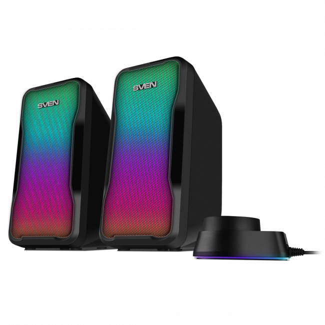 АС SVEN 435, черный (10 Вт, питание USB, Bluetooth, подсветка) Sven SV-020927 — для бизнеса и офиса АС SVEN 435, черный (10 Вт, питание USB, Bluetooth, подсветка) Sven SV-020927 — для бизнеса и офиса