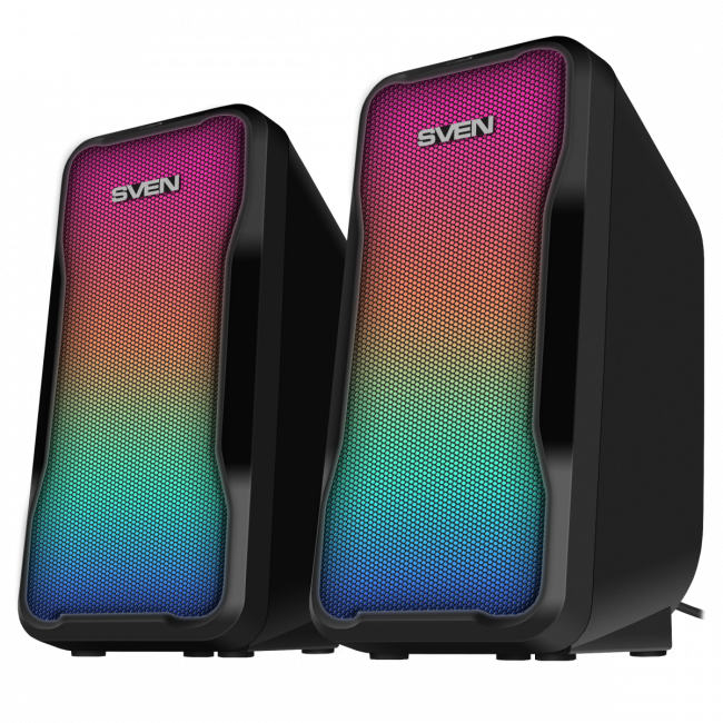 АС SVEN 435, черный (10 Вт, питание USB, Bluetooth, подсветка) Sven SV-020927 — для бизнеса и офиса АС SVEN 435, черный (10 Вт, питание USB, Bluetooth, подсветка) Sven SV-020927 — для бизнеса и офиса