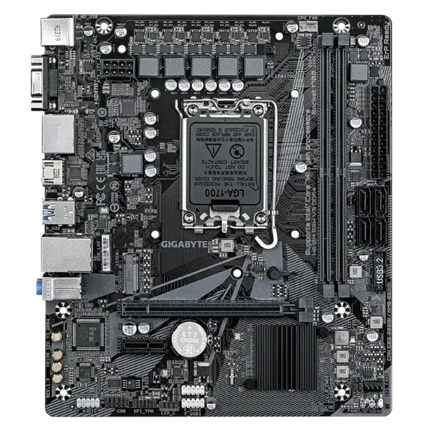 Материнская плата GIGABYTE H610M S2H V3 DDR4 — для бизнеса и офиса Материнская плата GIGABYTE H610M S2H V3 DDR4 — для бизнеса и офиса