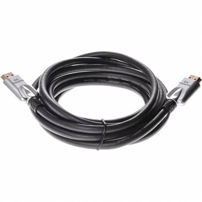 Кабель HDMI 19M/M,ver. 2.1, 8K@60 Hz 3m VCOM <CG862-3M> VCOM CG862-3M — для бизнеса и офиса