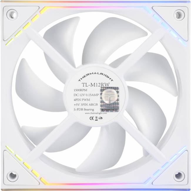 Кулер для корпуса Thermalright TL-M12RW — для бизнеса и офиса Кулер для корпуса Thermalright TL-M12RW — для бизнеса и офиса