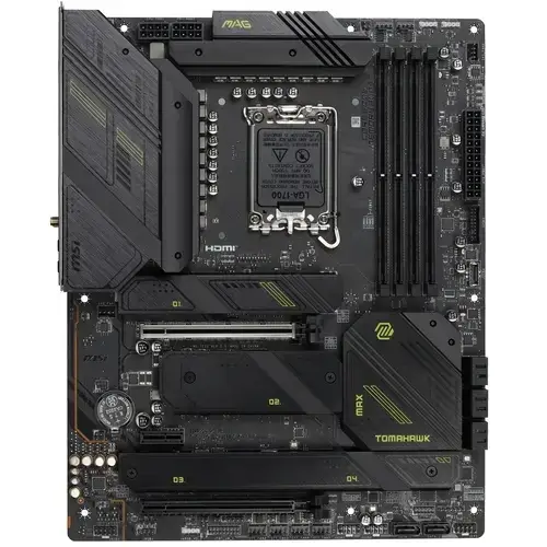 Материнская плата MSI MAG Z790 TOMAHAWK MAX WIFI — для бизнеса и офиса Материнская плата MSI MAG Z790 TOMAHAWK MAX WIFI — для бизнеса и офиса