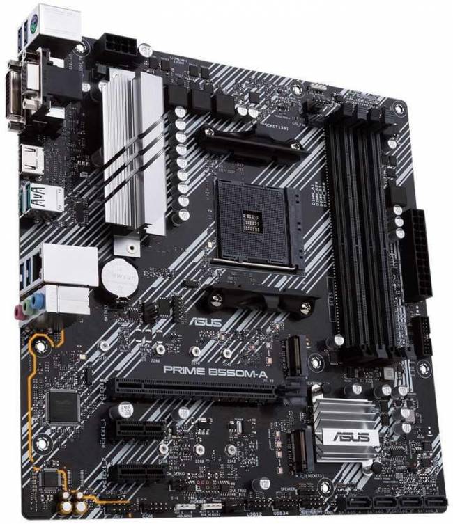 Материнская плата ASUS PRIME B550M-A — для бизнеса и офиса Материнская плата ASUS PRIME B550M-A — для бизнеса и офиса