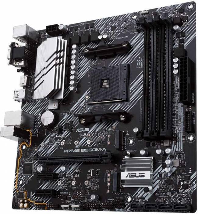 Материнская плата ASUS PRIME B550M-A — для бизнеса и офиса Материнская плата ASUS PRIME B550M-A — для бизнеса и офиса