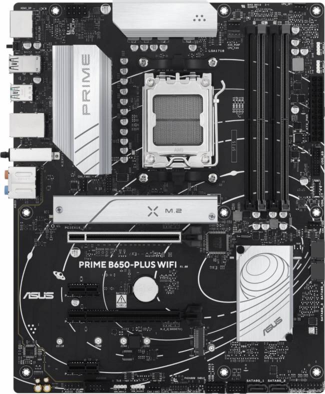 Материнская плата ASUS PRIME B650-PLUS WIFI — для бизнеса и офиса Материнская плата ASUS PRIME B650-PLUS WIFI — для бизнеса и офиса