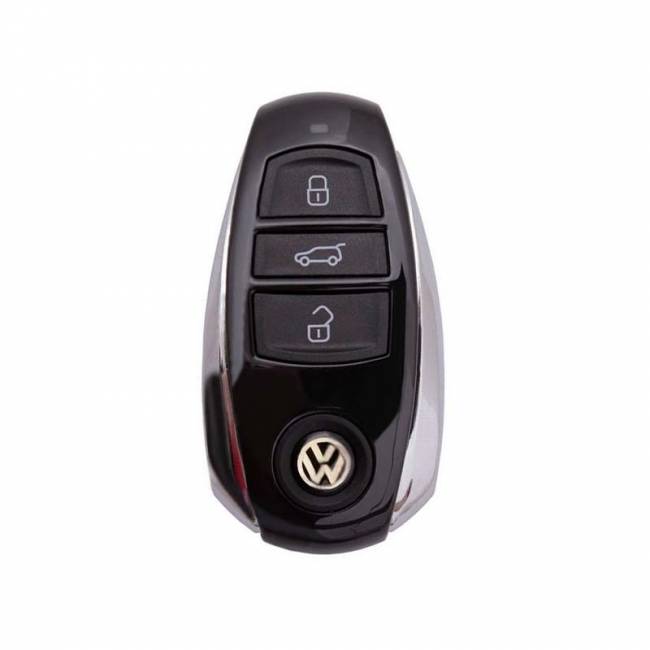 Ключ смарт VOLKSWAGEN Touareg 2009+ AUDI_5 PCF7945AC 433 MHz FSK без Keyless + вставка HU66 — для бизнеса и офиса