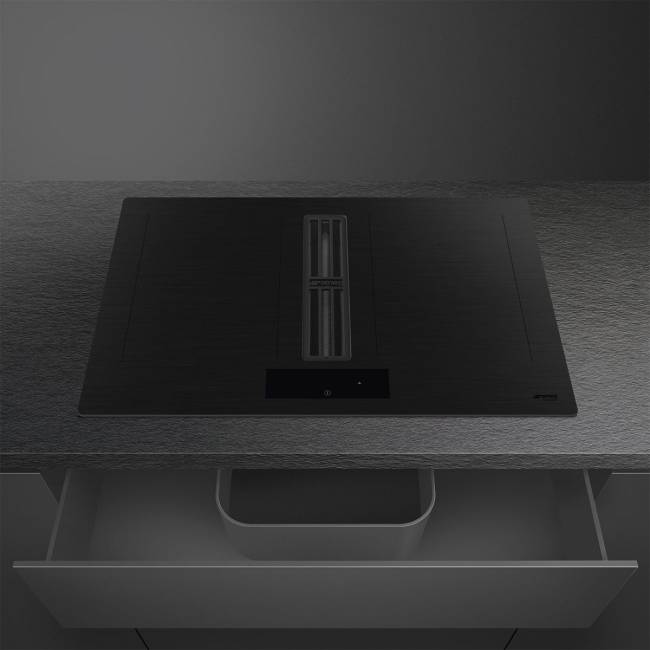 Варочная поверхность со встроенной вытяжкой Smeg Smeg HOBD382MB2 — для бизнеса и офиса Варочная поверхность со встроенной вытяжкой Smeg Smeg HOBD382MB2 — для бизнеса и офиса