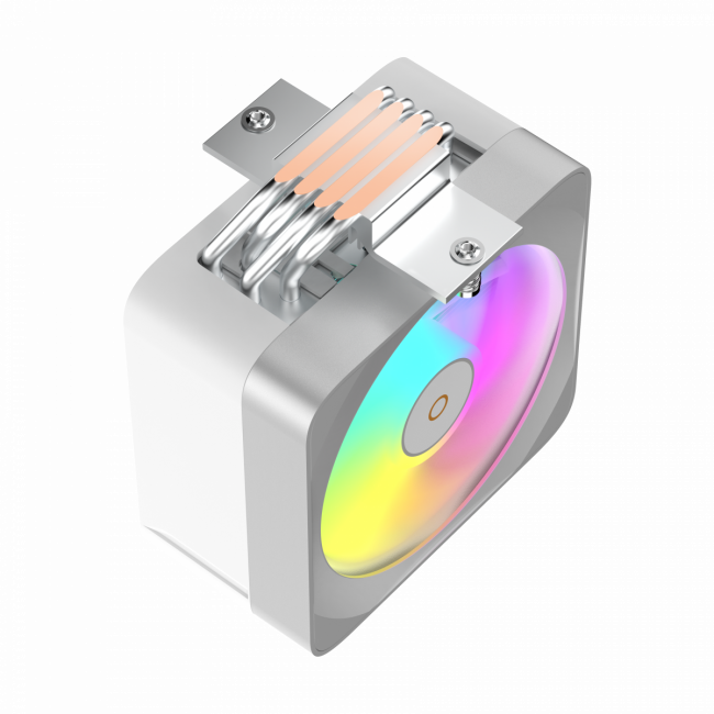Кулер для процессора Ocypus Delta A40 EX WH ARGB White — для бизнеса и офиса Кулер для процессора Ocypus Delta A40 EX WH ARGB White — для бизнеса и офиса